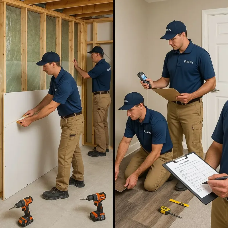 Repairs and Reconstruction process in Jamestown, NC
