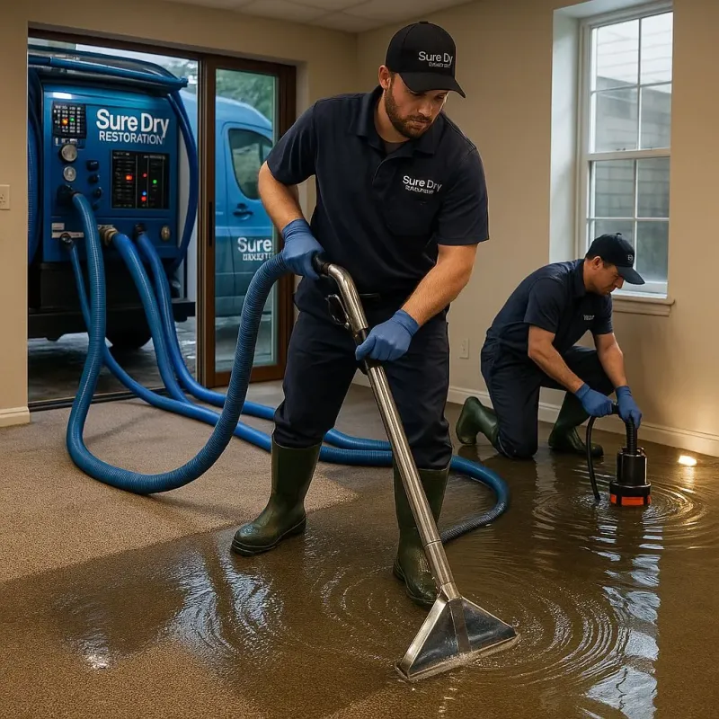 Water Extraction and Removal process in Jamestown, NC
